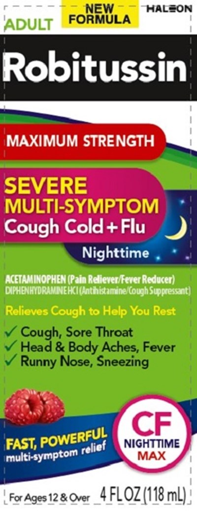 Robitussin Severe Multi-symptom Cc+f Nt 4 Fl Oz (118 mL) (Robitussin Severe Multi Symptom Cc+f Nt 4 Fl Oz (118 mL))